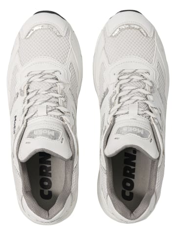 MoEa Sneakers Low in white/silver