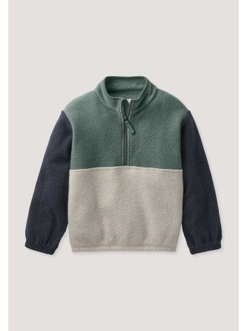 Hessnatur Fleece Sweatshirt in fichtengrün