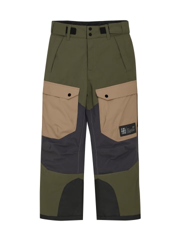 Color Kids Skihose COJr. Ski Colorblock in Grün