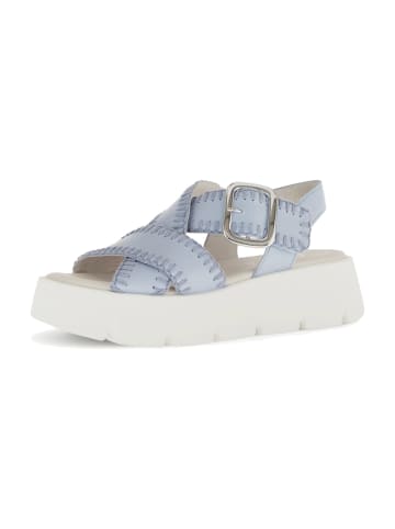 Gabor Plateau Sandaletten in Blau