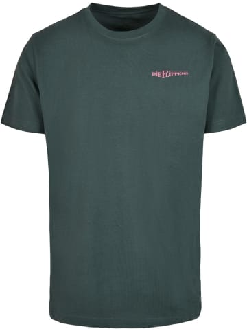 Merchcode T-Shirt "Die Flippers Wir Sagen Danke Schön T-Shirt" in Grün