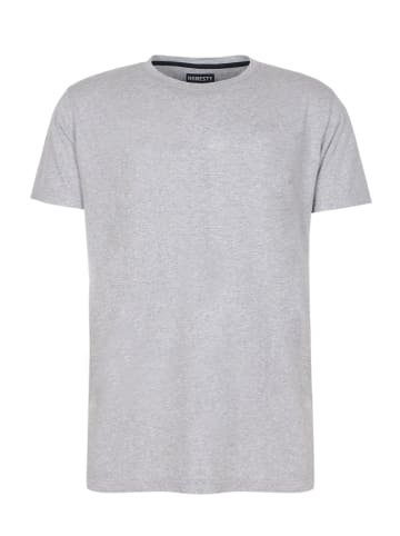 HONESTY RULES T-Shirt " Basic " in grey-mel