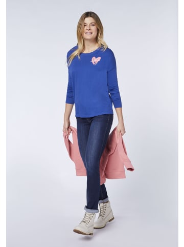 Oklahoma Jeans Longsleeve in Blau