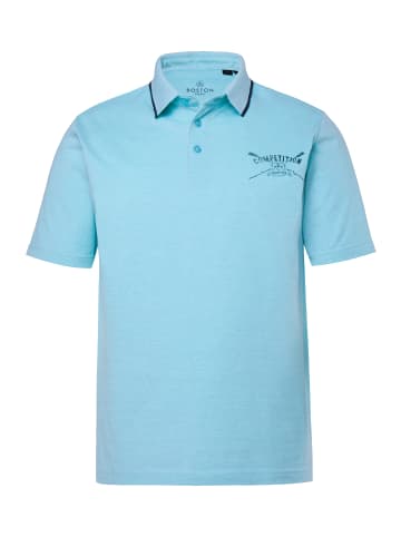 Boston Park Poloshirt in helles türkis