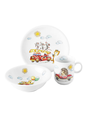 Seltmann Weiden Kindergeschirr Set Compact Flinke Flitzer bunt in bunt