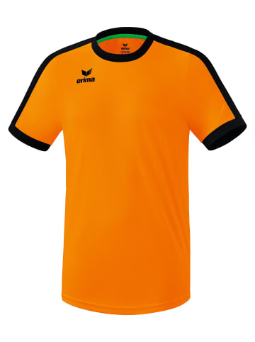 erima Unisex Erwachsene Retro Star Trikot in new orange/schwarz