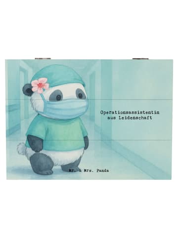 Mr. & Mrs. Panda Truhe Operationsassistentin Leidenschaft Design... in Weiß