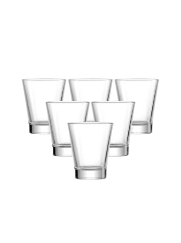 Ritzenhoff & Breker 6er Set Trinkgläser Caffeino in 90 ml in transparent