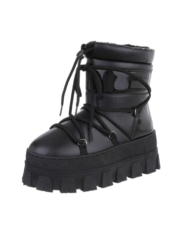 Ital-Design Stiefelette in Schwarz