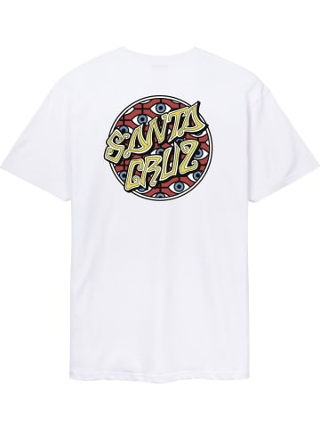 Santa Cruz T-Shirt "Salba Eyes Dot T-Shirt" in Weiß