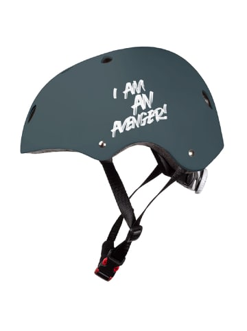 Marvel Marvel-Design Helm für Fahrräder & Scooter - EN 1078 zertifiziert in Grau