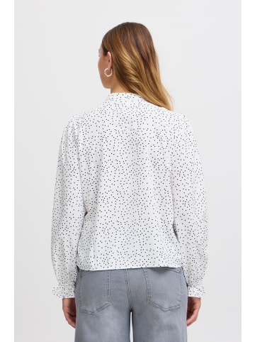 ICHI Bluse langarm IXTANYA Regular fit in Cloud Dancer