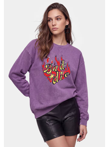 myMo ROCKS Women Sweatshirt in Purple