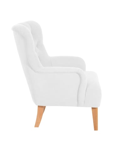 others SESSEL Kaiya Bezug Veloursstoff Buche natur / creme