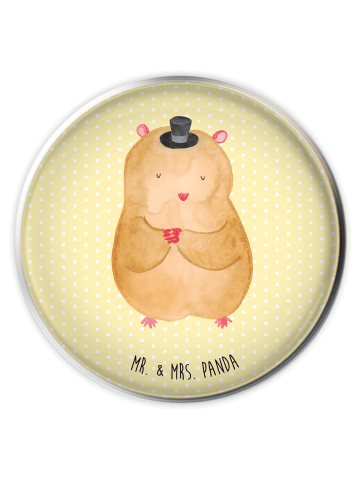 Mr. & Mrs. Panda Abflussstopfen Hamster Hut ohne Spruch in Gelb Pastell