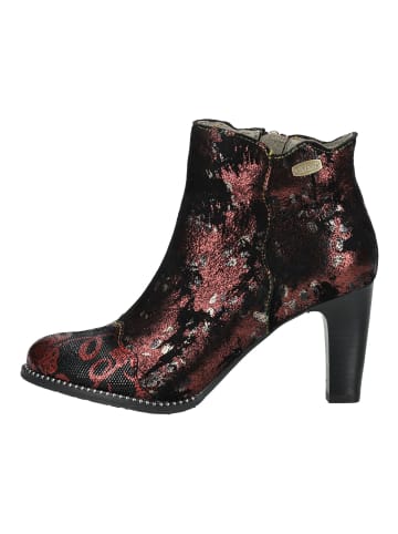 LAURA VITA Stiefelette in Schwarz/Rot