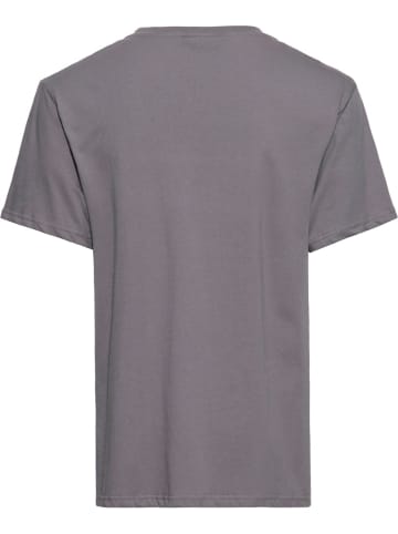 King Kerosin T-Shirt "Classic T-Shirt Fp "Bobber Garage"" in Grau