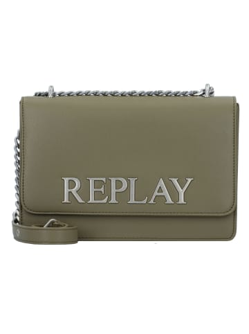 Replay Umhängetasche 25 cm in dusty olive