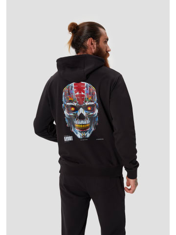 OLDSKULL Kapuzensweater Xtreme Vivid Skull Graphic in Black