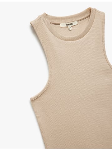 KOTON TANKTOPS in Kamelfeder