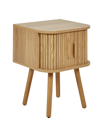 Beliani Beistelltisch SELAH in Braun - (W) 40 x (H) 54 x (L) 40 cm