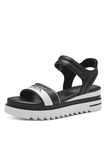 Marco Tozzi Sandale Sandalette in schwarz