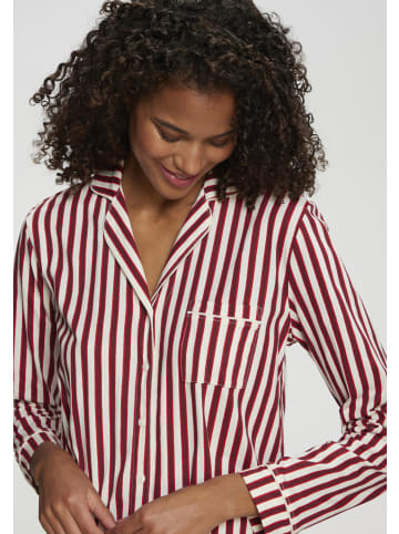 LASCANA Nachthemd in rot-weiß-gestreift