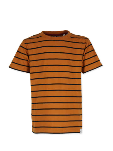Band of Rascals T-Shirt " Striped " in rost-schwarz