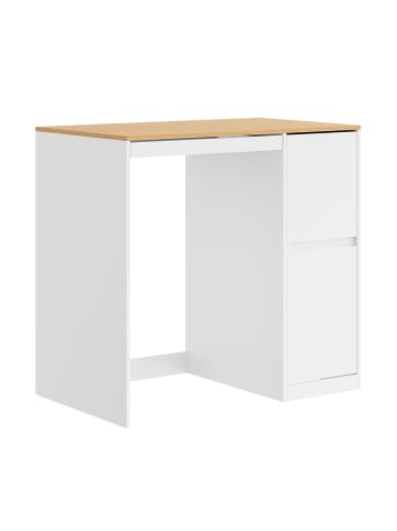 SoBuy Wäschekommode in Reinweiß - (W) 60 x (H) 95 x (L) 100 cm