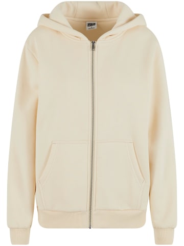 Urban Classics Urban Classics Zip-Kapuzenpullover in whitesand