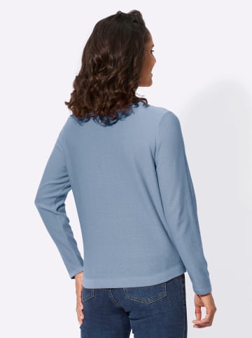 WITT WEIDEN V-Ausschnitt-Pullover in bleu