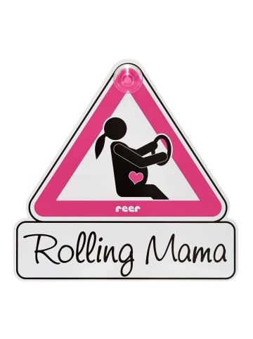 Reer MommyLine - Autoschild für Schwangere in Mehrfarbig ab 0 Monate