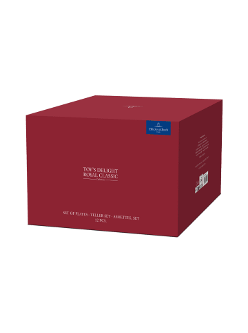 Villeroy & Boch 12er Set Teller-Set Toy's Delight Royal Classic in weiß
