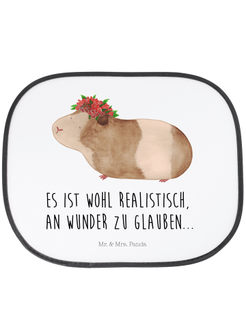 Mr. & Mrs. Panda Sonnenschutz Auto Meerschweinchen Weisheit mit ... in Weiß