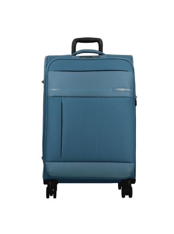 Jump Monthélys 4 Rollen Trolley 67 cm mit Dehnfalte in blue
