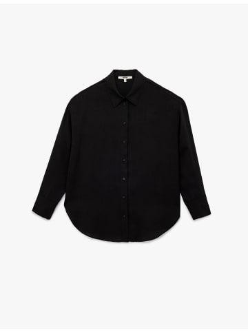KOTON SHIRTS LS in Schwarz