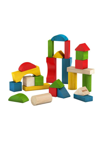 Brio Denkspiel BRIO Infant/ Toddler - Bunte Holzbausteine, 25 Teile Ab 12 Monate in bunt