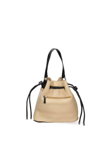 David Jones Beuteltasche in BEIGE AND YELLOW