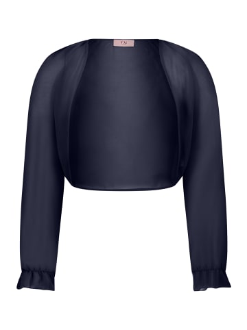 Vera Mont Bolero-Jacke mit gekräuseltem Ausschnitt in Night Sky