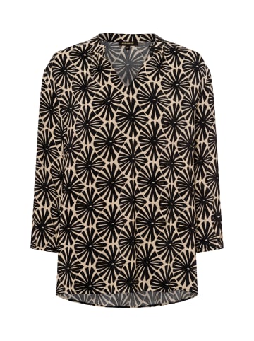 More & More Bluse in schwarz beige