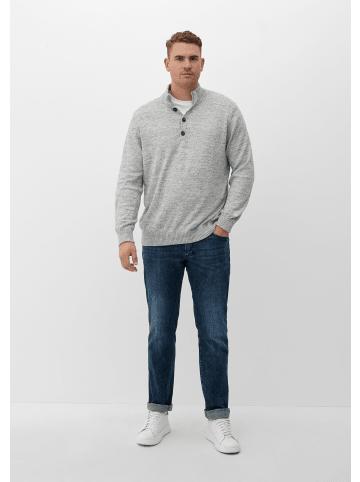 s.Oliver Strickpullover langarm in Grau