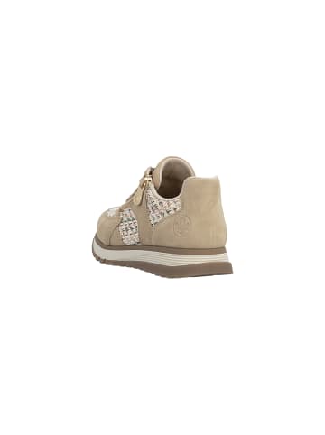 rieker Rieker Rock – Low-Top-Sneaker aus Leder Beige