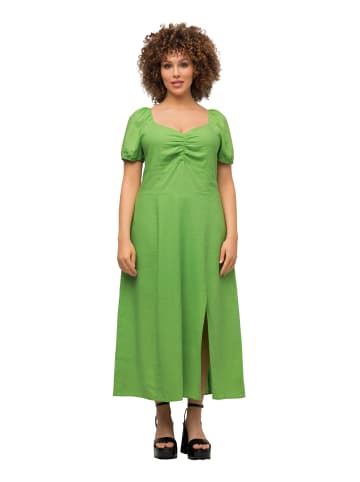 Ulla Popken Midikleid in gras grün