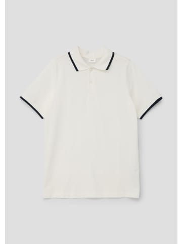 S. Oliver Polo-Shirt kurzarm in Creme