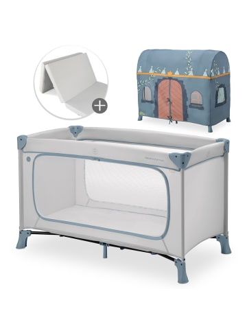 Hauck Reisebett Set Dream N Play Plus in blue