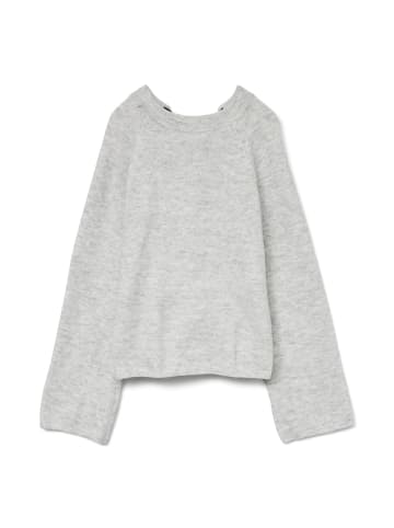 Vero Moda Strickpullover in Light Grey Melange