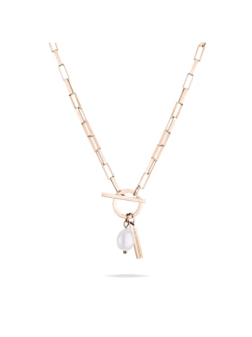 LIEBESKIND BERLIN Halskette Modern Pearl in roségold
