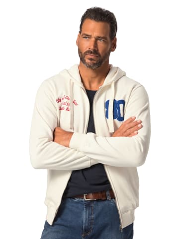 JP1880 Sweatjacke in offwhite