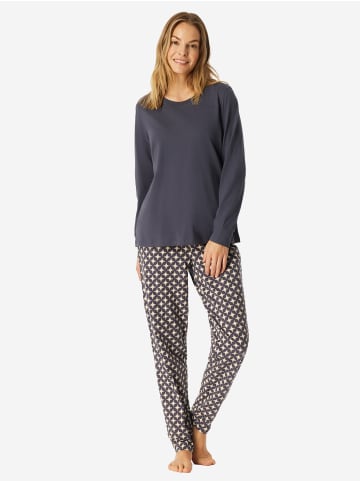 Schiesser Pyjama Comfort Essentials in graphit
