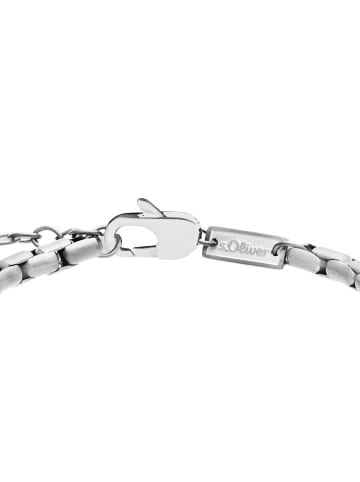 s.Oliver Armband Round Basic in silber
